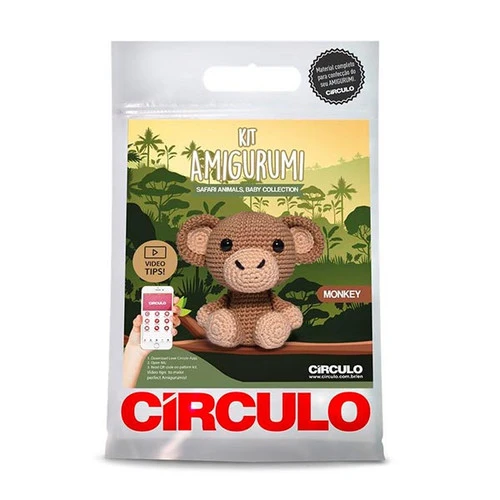 Circulo Amigurumi Kit - Monkey 3 Circulo Amigurumi Kit - Monkey