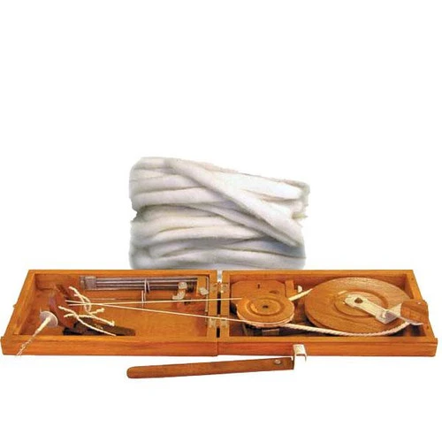 Book Charkha Wheel & Cotton Punis