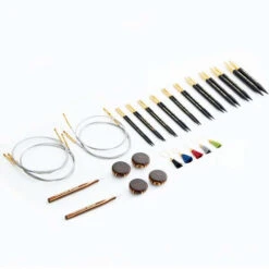 Lantern Moon Ebony Interchangeable Needle Set - Heirloom 7 Lantern Moon Ebony Interchangeable Needle Set - Heirloom -Alexandro Shop SPI 666530c 16475.1665848409