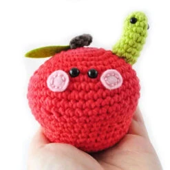 The Pudgy Rabbit Crochet Kit - Apple