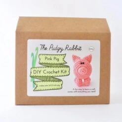 The Pudgy Rabbit Crochet Kit - Pig -Alexandro Shop TPR SQ4831365d 29844.1698069853