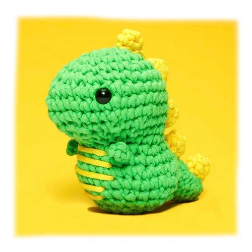 The Woobles Beginner Crochet Kit - Dino The Dinosaur 4 The Woobles Beginner Crochet Kit - Dino The Dinosaur - Image 2