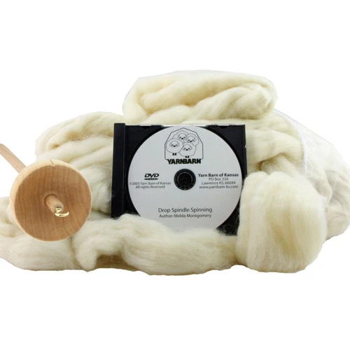 Drop Spindle Starter Kit 3 Drop Spindle Starter Kit